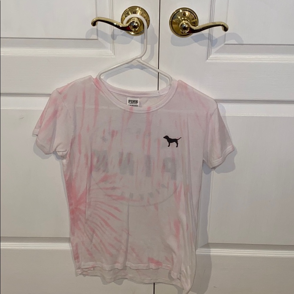 PINK tie dye shirt